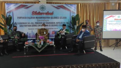 Bahas Peristiwa Masjid Raya, PW  Muhammadiyah Sulsel Gelar Silaturahmi dengan Pemerintah dan Pimpinan Ormas