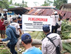 Pengamanan Pelaksanaan Eksekusi di Kelurahan Tanah Jaya Kajang Berjalan Aman dan Lancar