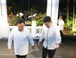 Bareng Walikota Medan, Prabowo Subianto Ingatkan Persatuan ke Masyarakat Medan