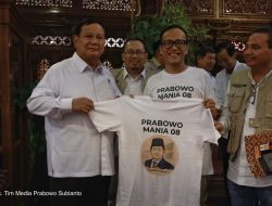 Didukung Jokowi Mania, Prabowo Mantap Teruskan Kepemimpinan Jokowi Jadi Presiden